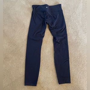 Lululemon black leggings size 8